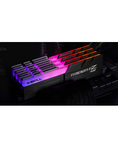 Модуль памяти DDR4 G.SKILL TRIDENT Z RGB 32GB (2x16GB) 3600MHz CL16 (16-19-19-39) 1.35V / F4-3600C16D-32GTZRC