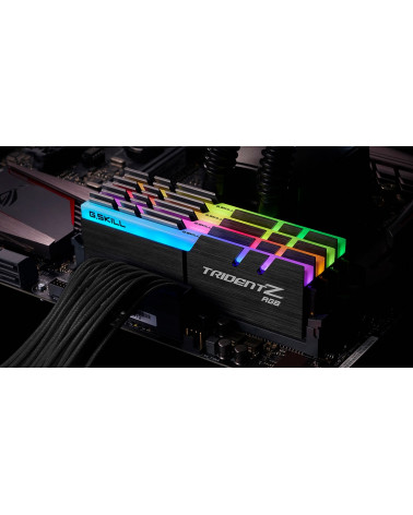 Модуль памяти DDR4 G.SKILL TRIDENT Z RGB 32GB (2x16GB) 3600MHz CL16 (16-19-19-39) 1.35V / F4-3600C16D-32GTZRC