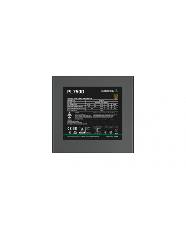 Блок питания Deepcool PL750D (ATX 3.0, 750W, PWM 120mm fan, Active PFC+DC to DC, 80+ BRONZE) RET