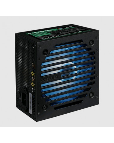 Блок питания Aerocool VX-600 RGB PLUS (ATX 2.3, 600W, 120mm fan, RGB-подсветка вентилятора) Box