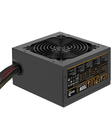 Блок питания Aerocool KCAS 700W PLUS (ATX 2.4, 700W, Active PFC, 120mm fan, 80 PLUS BRONZE) Box