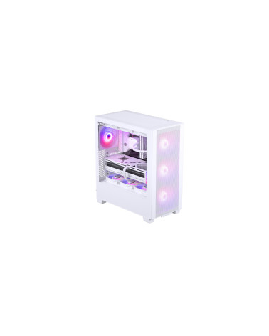 Корпус PHANTEKS 523 XT Pro Ultra, Matte White, 4x140mm ARGB Fan, Front dust filter, Tempered Glass, Mid-Tower / PH-XT523P1_DWT01