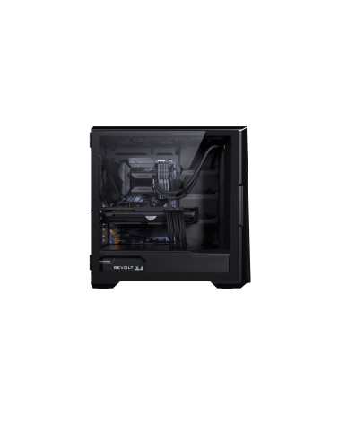 Корпус PHANTEKS Eclipse G500A, Black, 4х 140mm Fan, Tempered Glass, Mid-Tower / PH-EC500GA_BBK01_RU