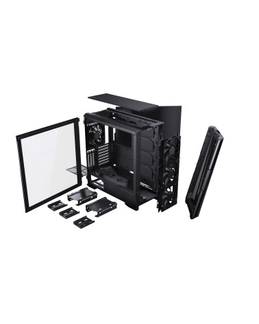 Корпус PHANTEKS Eclipse G500A, Black, 4х 140mm Fan, Tempered Glass, Mid-Tower / PH-EC500GA_BBK01_RU