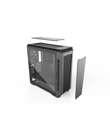 Корпус PHANTEKS Eclipse P600S, Black, звукоизоляционные панели на магнитах, боковая панель Tempered Glass, Mid-Tower / PH-EC600P