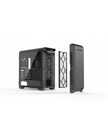 Корпус PHANTEKS Eclipse P600S, Black, звукоизоляционные панели на магнитах, боковая панель Tempered Glass, Mid-Tower / PH-EC600P