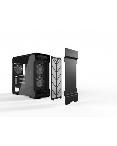 Корпус PHANTEKS Enthoo Evolv X, Black, Digital RGB illumination, FAN Hub, алюминиевые лицевая и верхняя панели, боковые панели T