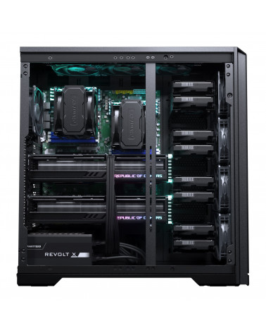 Корпус PHANTEKS Enthoo Pro 2 Server Edition, Non Window, Satin Black, без БП, Full-Tower / PH-ES620PC_BK02_RU