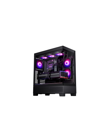 Корпус PHANTEKS 523 XT View, Black, 3x120mm ARGB Fan, Tempered Glass, Mid-Tower / PH-XT523V1_DBK01_RU