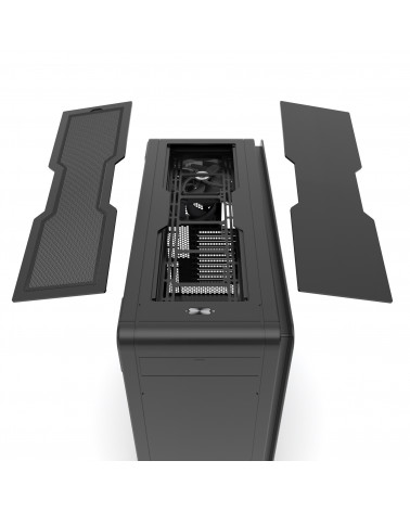 Корпус PHANTEKS Enthoo Elite Black, RGB Lighting, без БП, боковое окно Tempered Glass, Dual System, Full-Tower / PH-ES916E_BK_RU