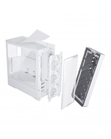 Корпус MagniumGear NEO Air 2 White, 3х 120mm ARGB Fan, Tempered Glass, Mid-Tower / MG-NE523A_DWT06_RU