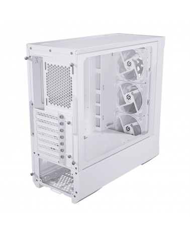 Корпус MagniumGear NEO Air 2 White, 3х 120mm ARGB Fan, Tempered Glass, Mid-Tower / MG-NE523A_DWT06_RU