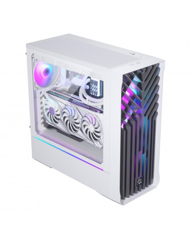 Корпус MagniumGear NEO Air 2 White, 3х 120mm ARGB Fan, Tempered Glass, Mid-Tower / MG-NE523A_DWT06_RU