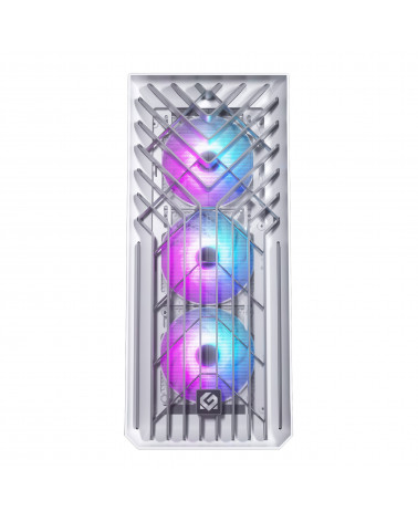 Корпус MagniumGear NEO Air 2 White, 3х 120mm ARGB Fan, Tempered Glass, Mid-Tower / MG-NE523A_DWT06_RU