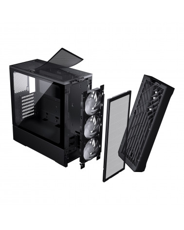 Корпус MagniumGear NEO Air 2 Black, 3х 120mm ARGB Fan, Tempered Glass, Mid-Tower / MG-NE523A_DBK06_RU