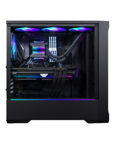 Корпус MagniumGear NEO Air 2 Black, 3х 120mm ARGB Fan, Tempered Glass, Mid-Tower / MG-NE523A_DBK06_RU