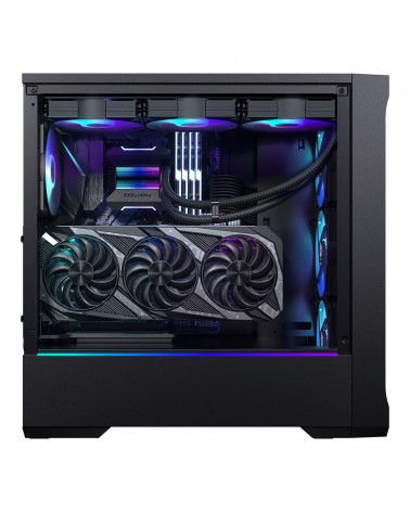 Корпус MagniumGear NEO Air 2 Black, 3х 120mm ARGB Fan, Tempered Glass, Mid-Tower / MG-NE523A_DBK06_RU