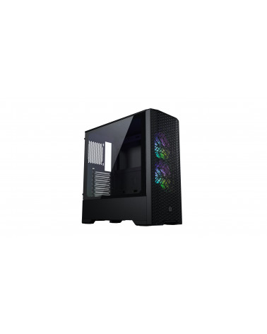 Корпус MagniumGear NEO Air Black, 2х 120mm ARGB Fan, боковая панель Tempered Glass, Mid-Tower / MG-NE520A_DBK02_RU