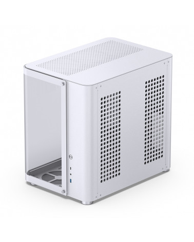 Корпус JONSBO TK-2 2.0 White без БП, mini-ITX, micro-ATX, ATX, белый