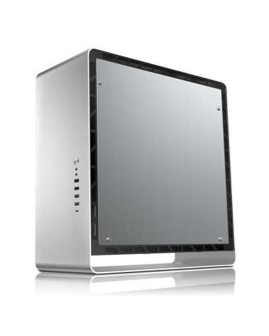 Корпус JONSBO UMX6-A Silver без БП, mini-ITX, micro-ATX, ATX, серебристый