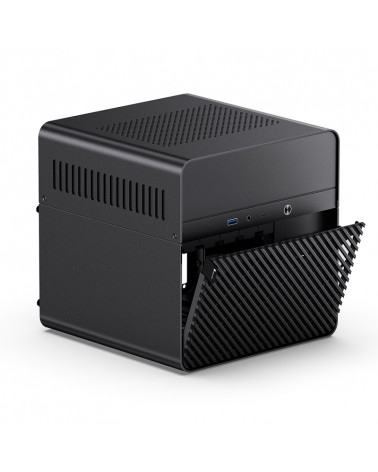 Корпус JONSBO N2 Black без БП, mini-ITX, SFX, черный