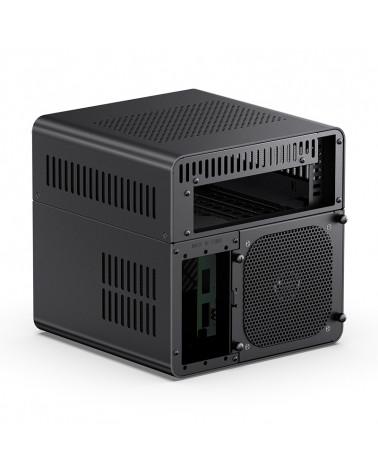 Корпус JONSBO N2 Black без БП, mini-ITX, SFX, черный