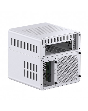 Корпус JONSBO N2 White без БП, mini-ITX, SFX, белый