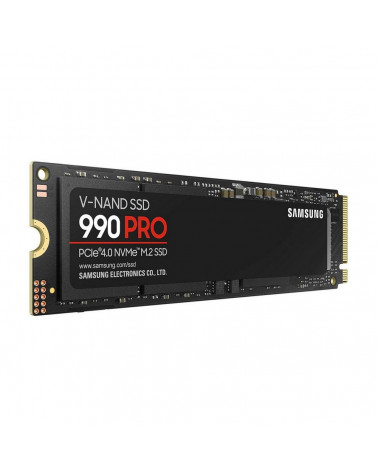 Твердотельный накопитель SSD Samsung M.2 2280 4TB 990 PRO NVMe 2.0, PCIe 4.0 x4, V-NAND TLC, R/W 7450/6900MB/s, IOPs 1 400 000/1