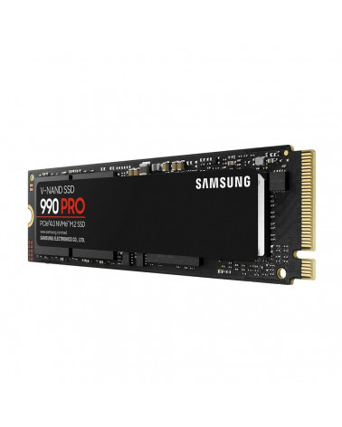 Твердотельный накопитель SSD Samsung M.2 2280 4TB 990 PRO NVMe 2.0, PCIe 4.0 x4, V-NAND TLC, R/W 7450/6900MB/s, IOPs 1 400 000/1