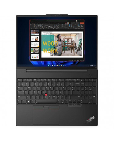 Ноутбук Lenovo Thinkpad E16 G1 Core i7- 1355U/16Gb/SSD512Gb/16.0"/IPS/WUXGA/noOS/black (21JN009NRT) 