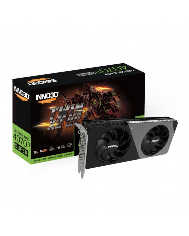 Видеокарта INNO3D RTX4070Ti SUPER TWIN X2 16GB GDDR6X 256bit 3xDP HDMI 2FAN 