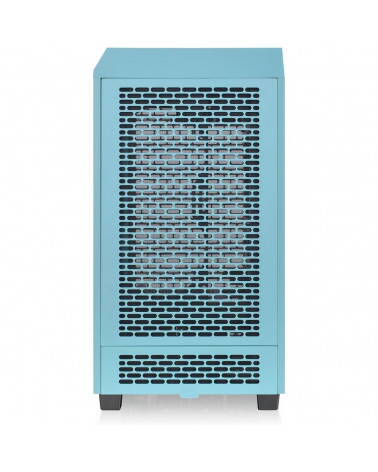 Корпус Thermaltake The Tower 200 Turquoise /Turquoise/Win/SPCC/Tempered Glass*1/CT140 Fan*2/Color Box 