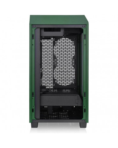 Корпус Thermaltake The Tower 200 Racing Green /Racing Green/Win/SPCC/Tempered Glass*1/CT140 Fan*2/Color Box 