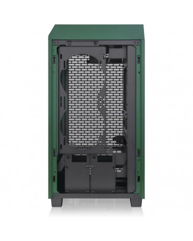 Корпус Thermaltake The Tower 200 Racing Green /Racing Green/Win/SPCC/Tempered Glass*1/CT140 Fan*2/Color Box 