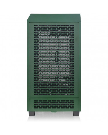 Корпус Thermaltake The Tower 200 Racing Green /Racing Green/Win/SPCC/Tempered Glass*1/CT140 Fan*2/Color Box 