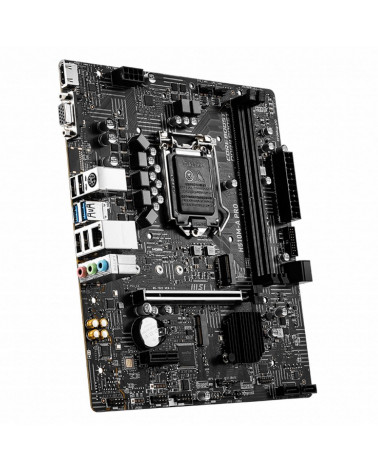 Материнская плата MSI H510M-A PRO , Socket 1200, Intel®H510, 2xDDR4-3200, HDMI+VGA, 1xPCI-Ex16, 1xPCI-Ex1, 4xSATA3, 2xM.2, 8 Ch 