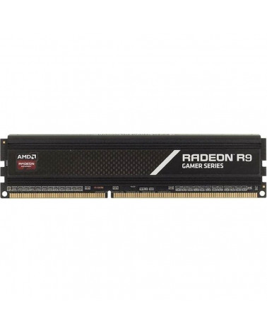 Модуль памяти AMD Radeon™  R9 Gamers Series Black Gaming Memory R9S48G3606U2S 8GB DDR4 3600 DIMM Non-ECC, CL18, 1.35V, Heat Shie