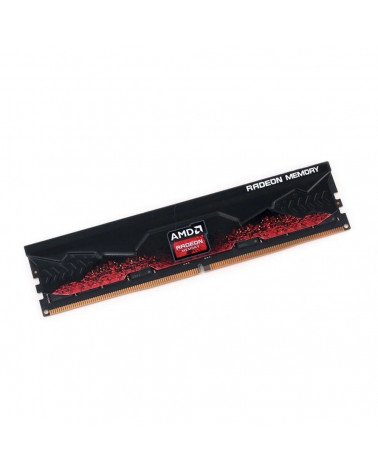 Модуль памяти 8GB AMD Radeon™ DDR5 5600 DIMM Entertainment Series Black Gaming Memory Non-ECC, CL40, 1.1V, Heat Shield, RTL (R5S