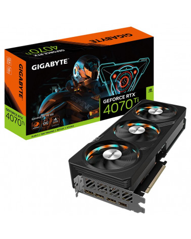 Видеокарта Gigabyte RTX4070Ti GAMING OC V2 12GB GDDR6X 192-bit DPx3 HDMI 3FAN RTL 