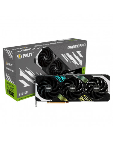 Видеокарта Palit RTX4080SUPER GAMINGPRO 16GB GDDR6X 256-bit DPx3 HDMI 3FAN RTL 