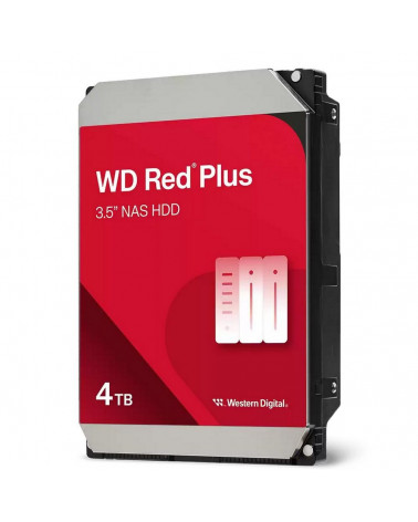 Жесткий диск Western Digital Red Plus WD40EFPX 4TB 3.5" NAS HDD SATA III