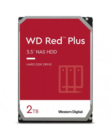 Жесткий диск Western Digital Red Plus 2TB 3.5" 5400RPM 64МB (SATA-III)