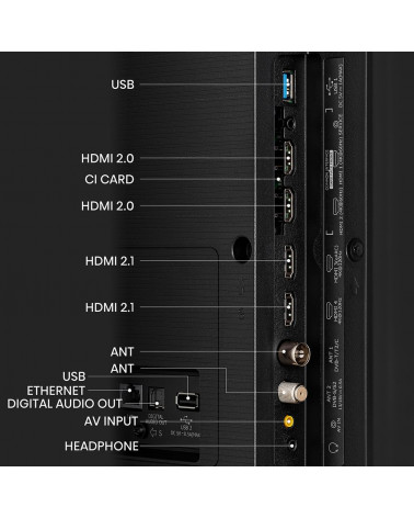 Телевизор Hisense m-LED 55U7KQ 55"