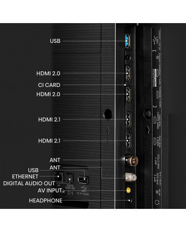 65" Телевизор m-LED HISENSE 65U8KQ