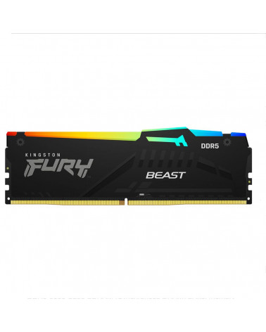 Модуль памяти Kingston 32GB DDR5 6000MHz DIMM FURY Beast Black EXPO RGB CL36 