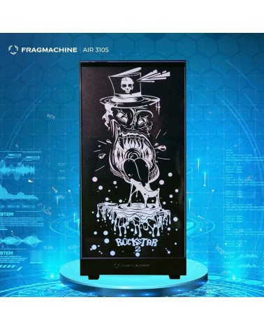 Компьютер FragMachine Air 3105 (i5-10400F, 16GB DDR4, SSD 500Gb, RTX 3060 8Gb, noOS) 