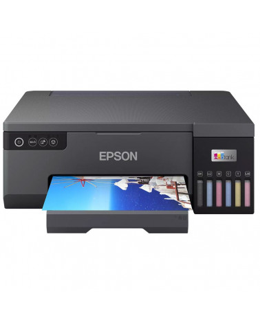 Принтер Epson L8050 (принтер струйный, A4, 5760x1440 dpi/6 цв./8стр-мин/WiFi/фотопечать/СНПЧ в комплекте) 