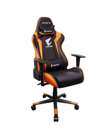 Игровое кресло Gigabyte GP-AGC300 V2 Кресло игровое компьютерное AGC300/G.CHAIR B+ORG/PU SPONGE