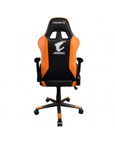 Игровое кресло Gigabyte GP-AGC300 V2 Кресло игровое компьютерное AGC300/G.CHAIR B+ORG/PU SPONGE