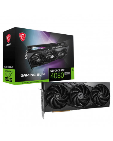 Видеокарта MSI GeForce RTX 4080 SUPER 16G GAMING SLIM 